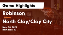 Robinson  vs North Clay/Clay City Game Highlights - Nov. 30, 2021