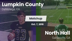 Matchup: Lumpkin County vs. North Hall  2016