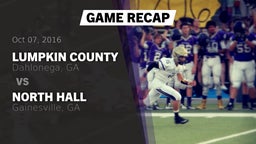Recap: Lumpkin County  vs. North Hall  2016