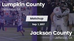 Matchup: Lumpkin County vs. Jackson County  2017