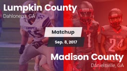 Matchup: Lumpkin County vs. Madison County  2017