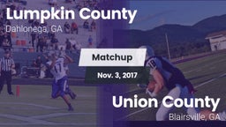 Matchup: Lumpkin County vs. Union County  2017