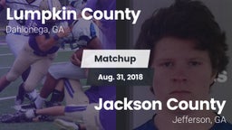 Matchup: Lumpkin County vs. Jackson County  2018