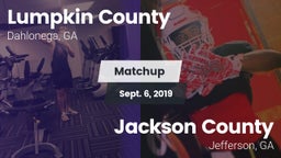 Matchup: Lumpkin County vs. Jackson County  2019