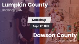 Matchup: Lumpkin County vs. Dawson County  2019