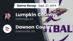 Recap: Lumpkin County  vs. Dawson County  2019