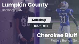 Matchup: Lumpkin County vs. Cherokee Bluff   2019