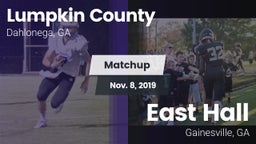 Matchup: Lumpkin County vs. East Hall  2019