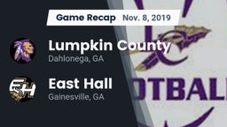 Recap: Lumpkin County  vs. East Hall  2019