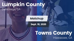 Matchup: Lumpkin County vs. Towns County  2020