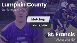 Matchup: Lumpkin County vs. St. Francis  2020