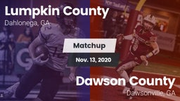 Matchup: Lumpkin County vs. Dawson County  2020
