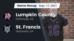 Recap: Lumpkin County  vs. St. Francis  2021