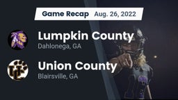 Recap: Lumpkin County  vs. Union County  2022