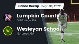Recap: Lumpkin County  vs. Wesleyan School 2022