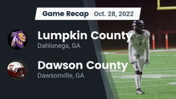 Recap: Lumpkin County  vs. Dawson County  2022