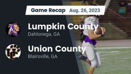 Recap: Lumpkin County  vs. Union County  2023