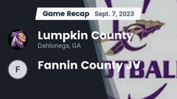 Recap: Lumpkin County  vs. Fannin County JV 2023