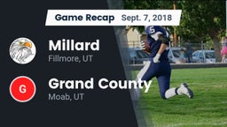 Recap: Millard  vs. Grand County  2018