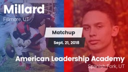 Matchup: Millard vs. American Leadership Academy  2018