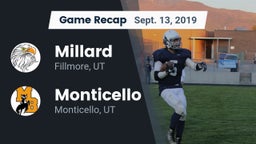 Recap: Millard  vs. Monticello  2019