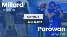 Matchup: Millard vs. Parowan  2019