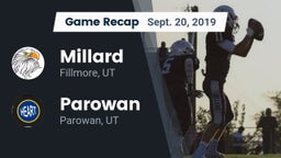 Recap: Millard  vs. Parowan  2019