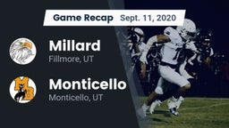 Recap: Millard  vs. Monticello  2020