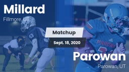 Matchup: Millard vs. Parowan  2020