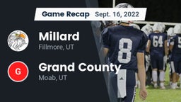 Recap: Millard  vs. Grand County  2022