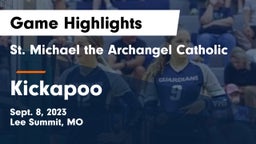 St. Michael the Archangel Catholic  vs Kickapoo  Game Highlights - Sept. 8, 2023