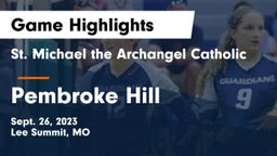St. Michael the Archangel Catholic  vs Pembroke Hill  Game Highlights - Sept. 26, 2023