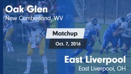 Matchup: Oak Glen vs. East Liverpool  2016