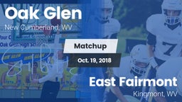 Matchup: Oak Glen vs. East Fairmont  2018