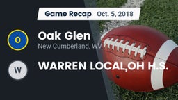 Recap: Oak Glen  vs. WARREN LOCAL,OH H.S. 2018