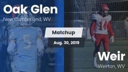 Matchup: Oak Glen vs. Weir  2019