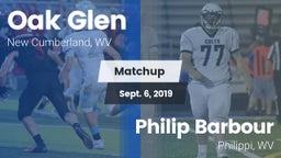 Matchup: Oak Glen vs. Philip Barbour  2019