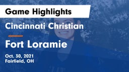 Cincinnati Christian  vs Fort Loramie  Game Highlights - Oct. 30, 2021