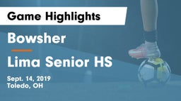 Bowsher  vs Lima Senior HS Game Highlights - Sept. 14, 2019