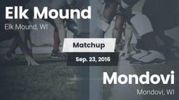 Matchup: Elk Mound vs. Mondovi  2016