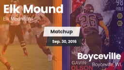 Matchup: Elk Mound vs. Boyceville  2016