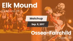 Matchup: Elk Mound vs. Osseo-Fairchild  2017