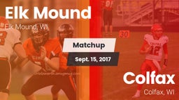 Matchup: Elk Mound vs. Colfax  2017