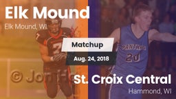 Matchup: Elk Mound vs. St. Croix Central  2018