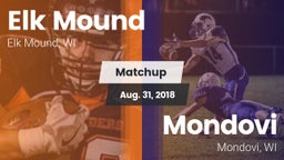 Matchup: Elk Mound vs. Mondovi  2018