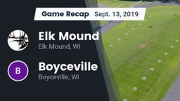 Recap: Elk Mound  vs. Boyceville  2019