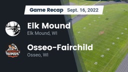 Recap: Elk Mound  vs. Osseo-Fairchild  2022