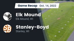 Recap: Elk Mound  vs. Stanley-Boyd  2022