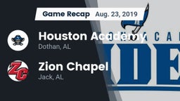 Recap: Houston Academy  vs. Zion Chapel  2019