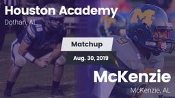 Matchup: Houston Academy vs. McKenzie  2019
